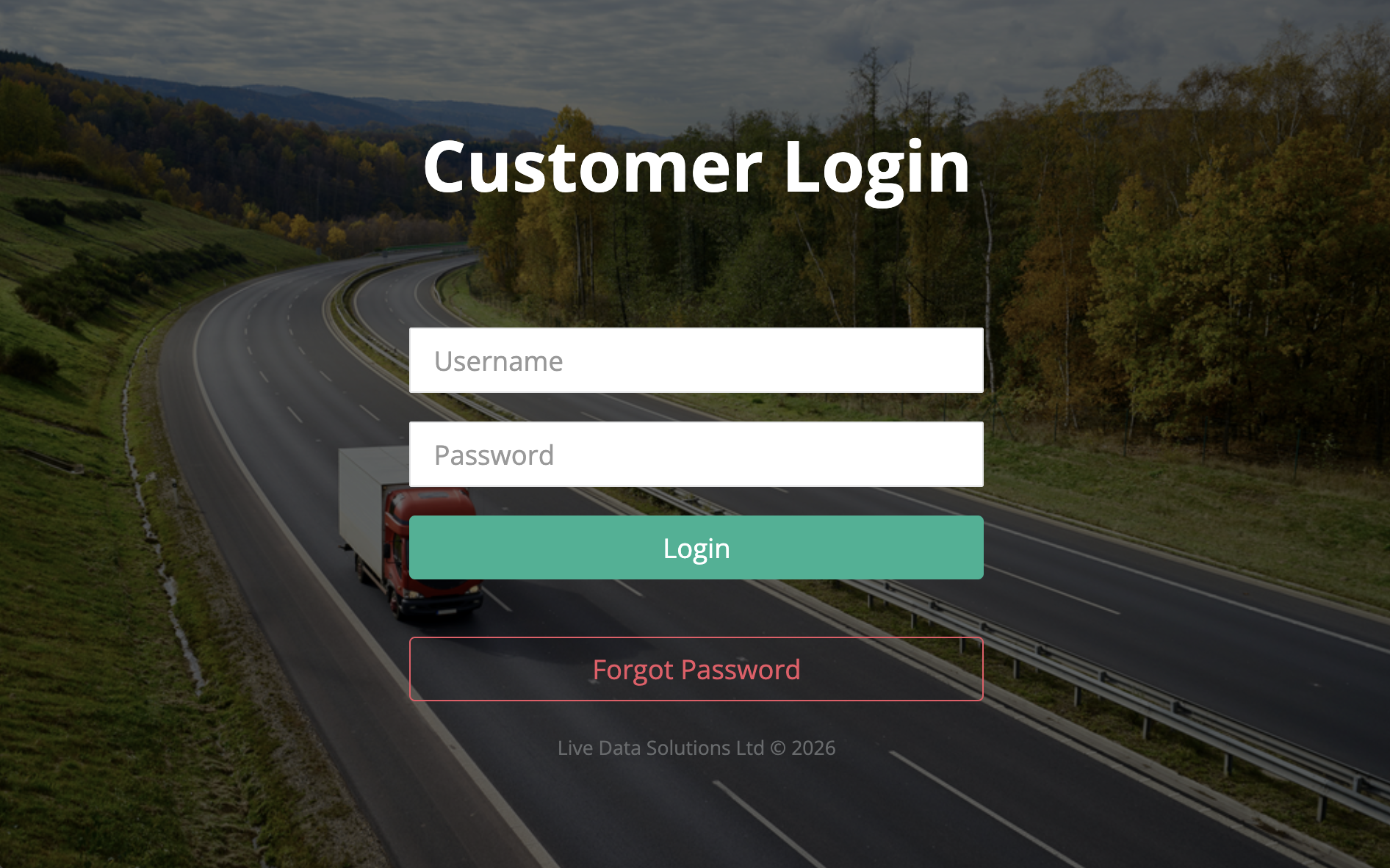 TMS Live Customer Portal